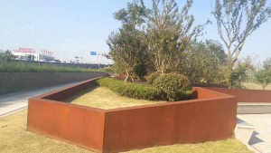 炎陵耐候钢挡土墙